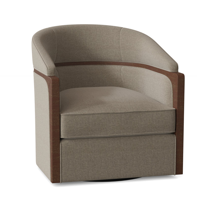 Fairfield Chair Forester 29'' Wide Swivel Barrel Chair Wayfair